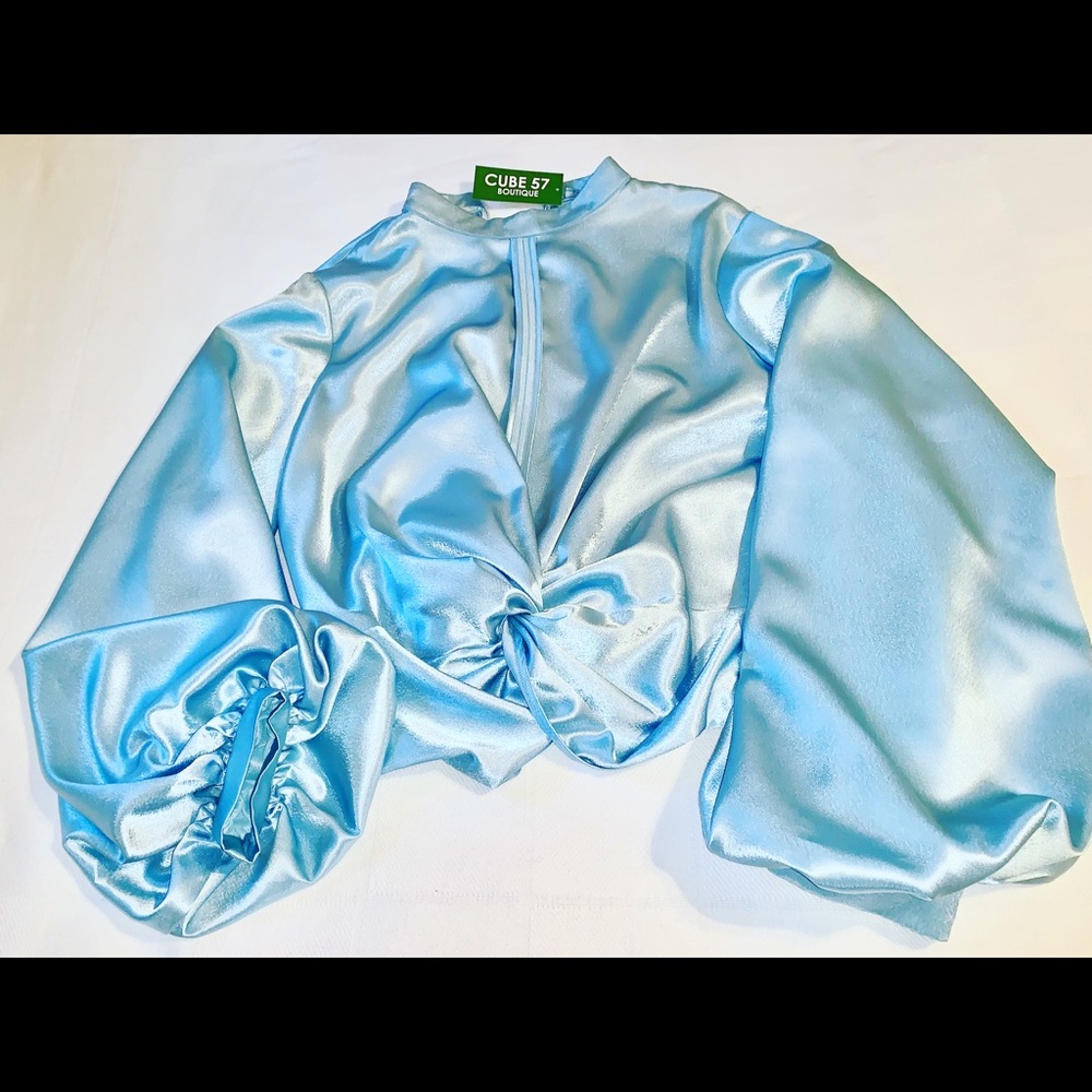 Light Blue Blouse